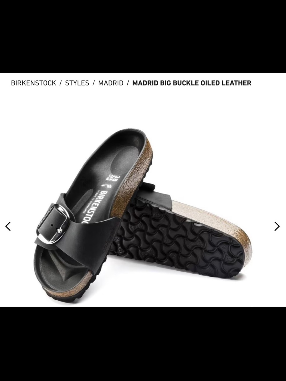 Birkenstock Madrid Big Buckle Sandals